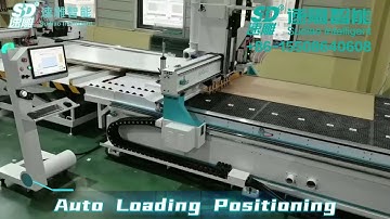 SUDIAO 7x9ft CNC Nesting Machine with Auto Labeling