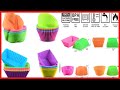 Brighten Your Baking with Vibrant Silicone Baking Cups Set
