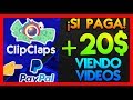 CLIPCLAPS SI PAGA 🤑 PRUEBA DE PAGO 💜 Clip Clap COMO COBRAR O RETIRAR DINERO A PAYPAL (+SORTEO) 💰