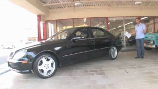 2001 Mercedes Benz S55 AMG for sale with test drive, driving sounds, and walk through video