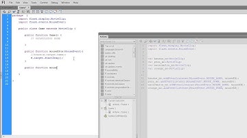Adobe Flash CS6 Basic Interaction