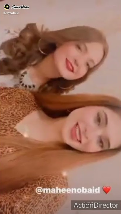 Maheen insta story with hafsa