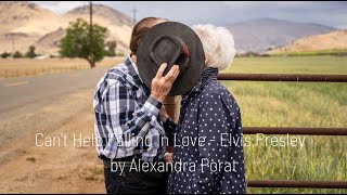 Elvis Presley - Can't Help Falling In Love  | Cover by Alexandra Porat (Lirik)