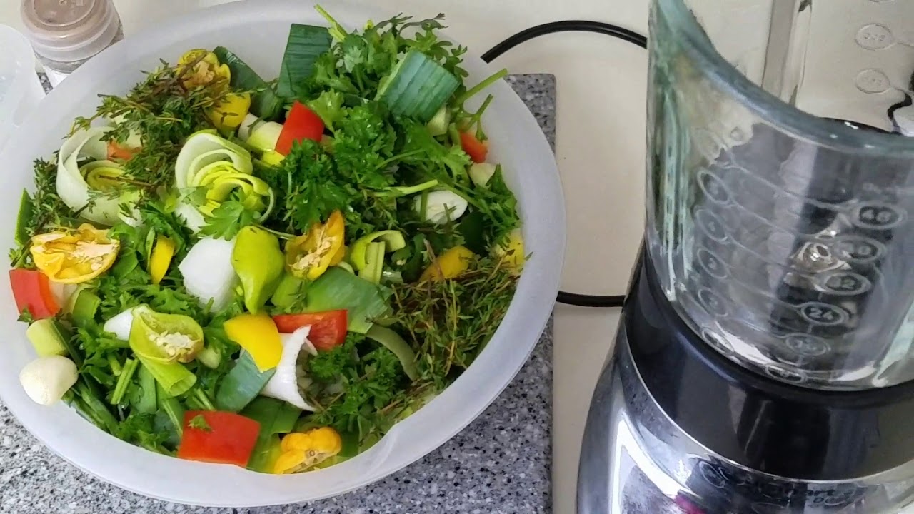 Haitian Seasoning Blend (Epis Ayisyen) - YouTube