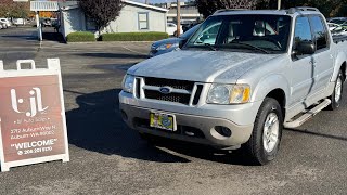 2001 Ford Explorer Sport Trac 4WD For sale link in description  SOLD