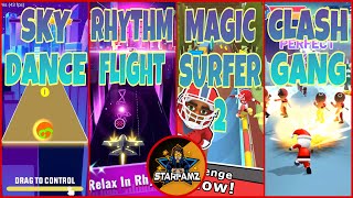 SkyDance/Unity VS RhythmFlight/NoNoNo VS MagicSurfer2/TheCalling VS ClashGang/GhostLight||TheFatRat! screenshot 3