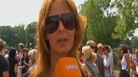 ISABELLE A OP HET AFSCHEID VAN  YASMINE  - 2009