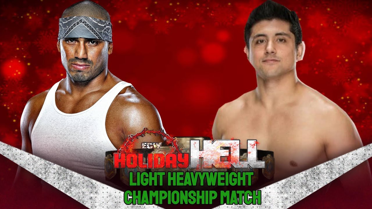 Light Heavyweight Championship Match | ECW Holiday Hell 2020 Part. 2 ...