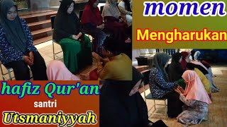 MOMEN MENGHARUKAN SAAT HAFIDZ AL QUR'AN TANGISAN ORANG TUA TERBENDUNG