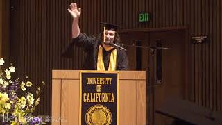 Ashton Chevallier — Spring 2018 Commencement, MIDS Student Speaker