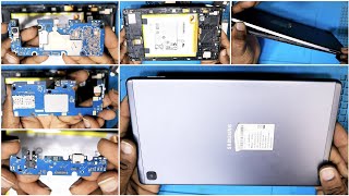 Samsung t220 disassembly / samsung Galaxy a7 tab lite disassembly / how to open back panel