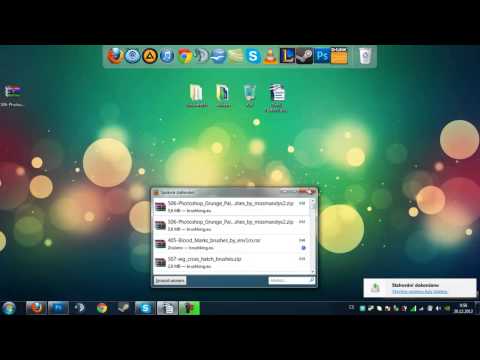 Photoshop CS5 ' Photoshop brushes how to install / download