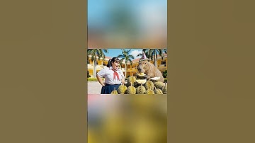 Hùng trọc giúp capybara thắng mai béo ăn sầu riêng và cái kết #capybara #shorts