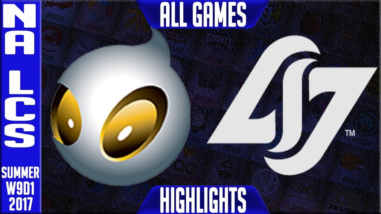 Dignitas vs CLG Highlights ALL GAMES Week 9 Day 1 NA LCS summer 2017 DIG vs CLG