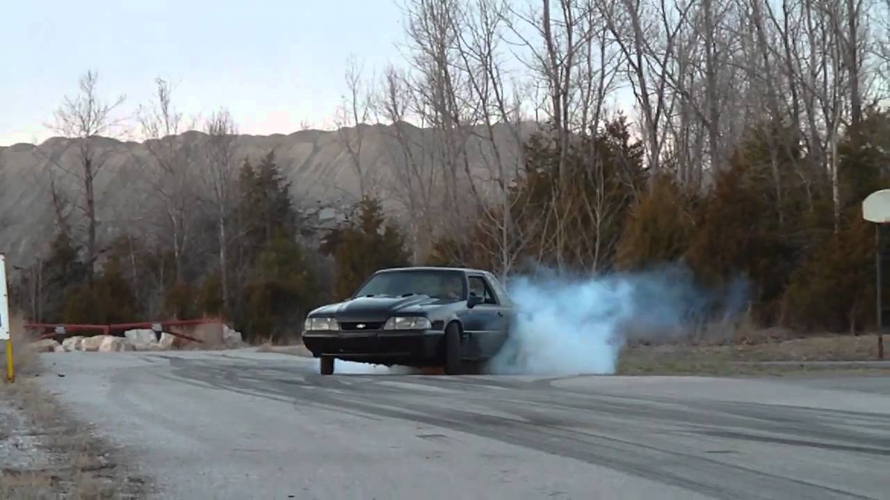Robs Supercharged Mustang Burnout leaving Gread Tuning YouTube