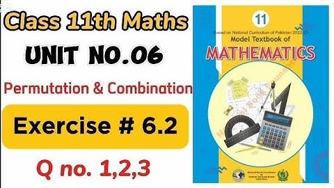 class 11 maths chapter 6 exercise 6.2  | ex 6.2 class 11 | 6.2 maths class 11 | NBF | waqaracademy2
