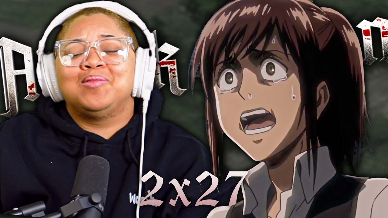 SASHAAAA 😭 | *Anime Noob* MY FIRST ANIME EVER! | Attack on Titan | I'm Home 2x2 | Reaction