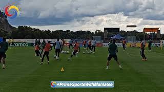 Behind the scenes with Bafana Bafana. 