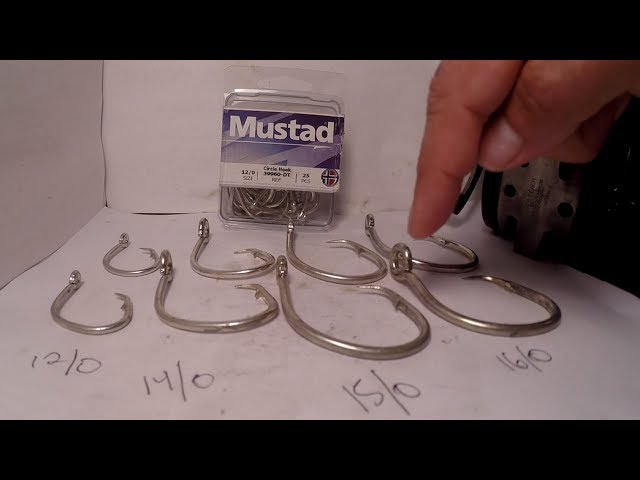 How to GAP Circle Shark Surf Fishing Hooks - A DISCUSSION - Mustad