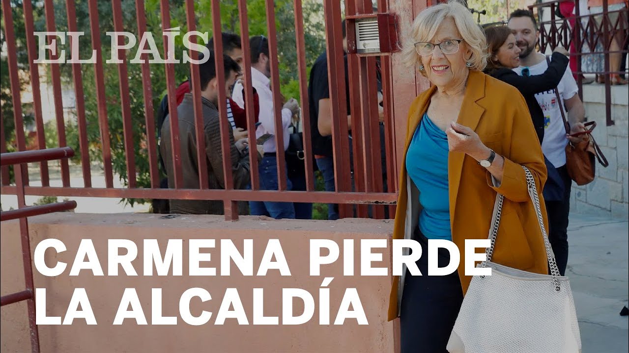 CARMENA PIERDE LA ALCALDÍA DE MADRID: 