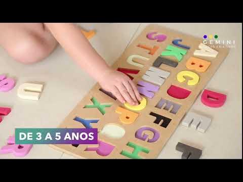 Brinquedo Montessori Prancha Formas Geométricas - Gemini Jogos Criativ -  Brinquedos Educativos e Pedagógicos - Gemini Jogos Criativos