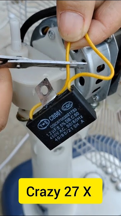 CBB61 Capacitor Used in Ceiling Fan and Ac motor. #capacitor #Fan #acmotor