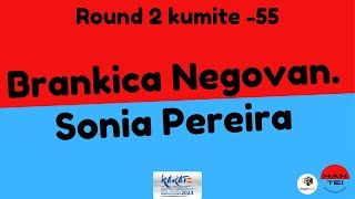 Brankica Negovanovic vs Sonia Pereira - Round 2 - European Championship Guadalajara 2023