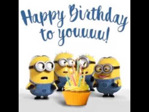 Birthday wishes Minion Version