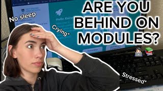 HOW TO CATCH UP MODULES & STAY ON TRACK👩🏻‍💻|| How I take notes📝|| UCT OHS edition📚