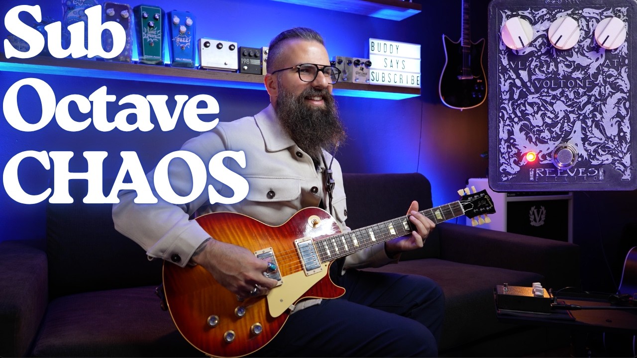 Bomes Electric 2ch歪み　Sir Gains-A-Lot This Fuzz Pedal Sounds Like It's Destroying My Amp. - YouTube