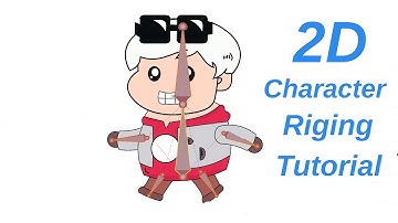How To Rig 2D Character | 2D Character Rigging In Blender Tutorial