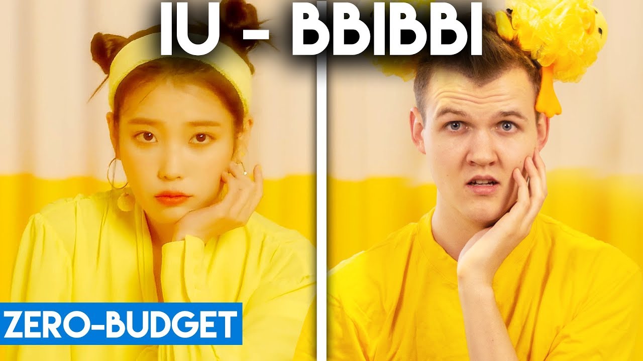 K-POP БЕЗ НУЛЕВОГО БЮДЖЕТА! (IU - BBIBBI)