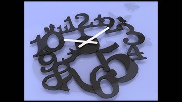 Clock 3D model | Architectural Details 3D Models | max, 3ds, obj, c4d, lwo