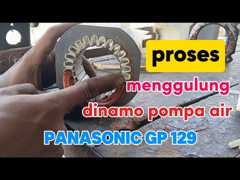Part 1 ||| Complete tutorial on how to wind the Panasonic GP 129 water pump dynamo