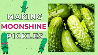 How to Make Boozy Moonshine Pickles