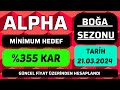 Alpha con boa sezonu en garant kar hedef neres olablr bitcoin alpha alphacoin altcoin