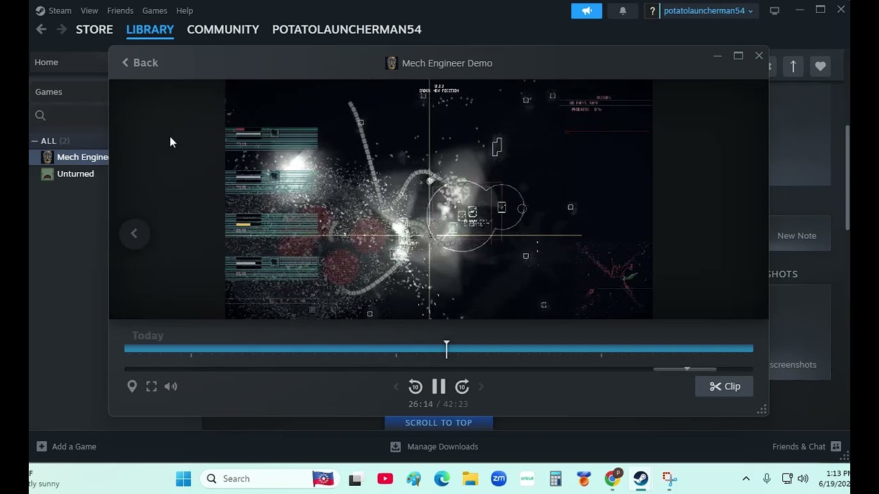 attempting to beat the whatever it's name was in mech engineer