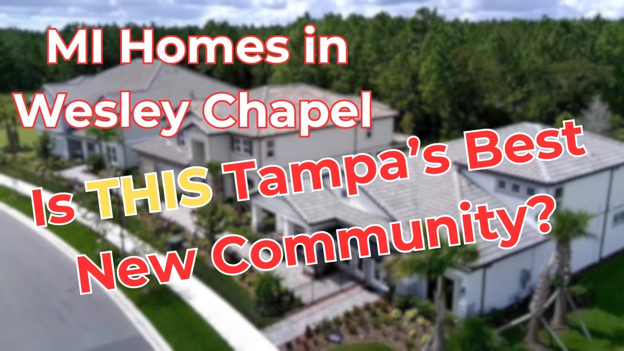 Лучшие новые дома в Тампе-Бэйс | Строительство новых домов в Мичигане, Уэсли-Чепел | Переезд в Та...