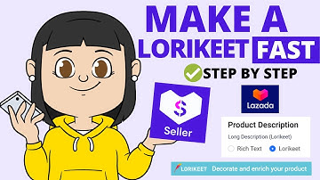 How to make a Lorikeet in Lazada - Very Fast & Easy!