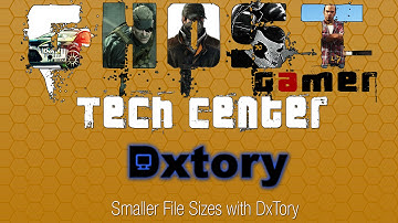 How to setup DXTory to record High quality video at smaller file sizes!