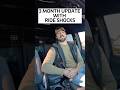 Ride Shocks after 2,000 miles #rideshocks #overland #offroad #tacoma #toyota