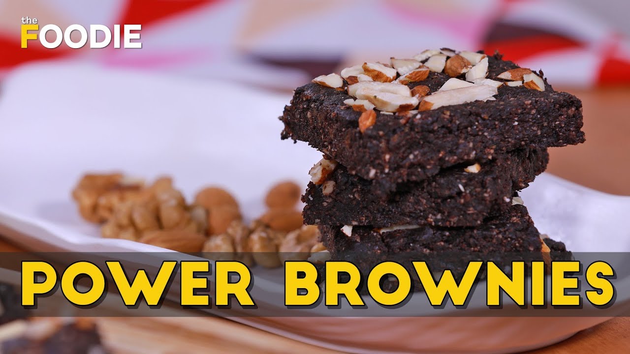 No Bake No Sugar Vegan Brownies Power Brownies Healthy Brownies