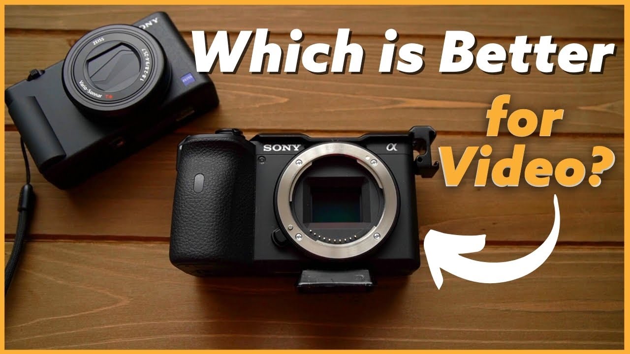 Sony ZV-1 vs Sony a6100 for Video? | Which should you buy for