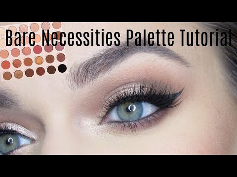 Talk Through COLOUR POP BARE NECESSITIES PALETTE Tutorial