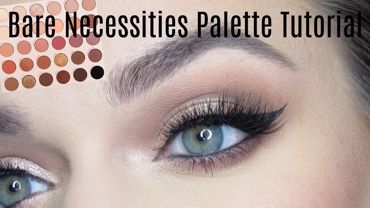 Talk Through COLOUR POP BARE NECESSITIES PALETTE Tutorial