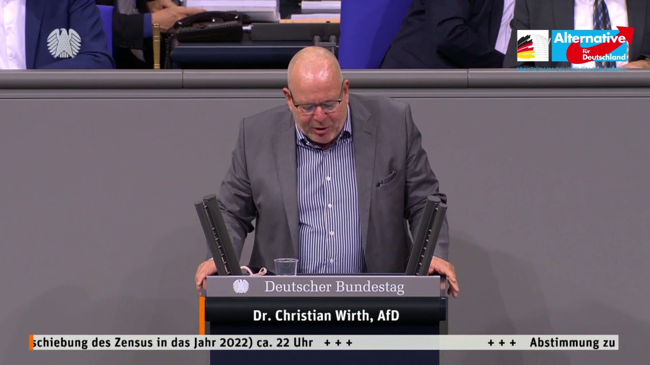 Rede im Bundestag zum Zensusgesetz