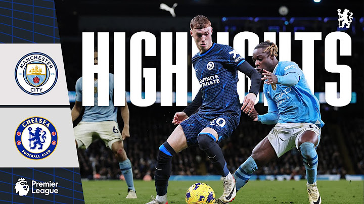 Man City 1-1 Chelsea | HIGHLIGHTS | Premier League 2023/24