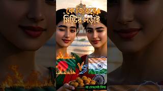কে বানাবে সেরা মিষ্টি? 🇮🇳 vs 🇧🇩 | ভারত ও বাংলাদেশের মেয়েদের রান্নার প্রতিযোগিতা #youtubeshorts #ai