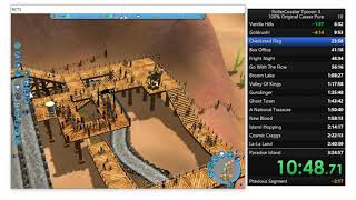 RollerCoaster Tycoon 3 Speedrun - Original Career Pure 3:01:51 [Former WR]