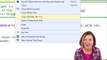 SSMS Shortcuts - Pinning and Custom Keyboard Shortcuts
